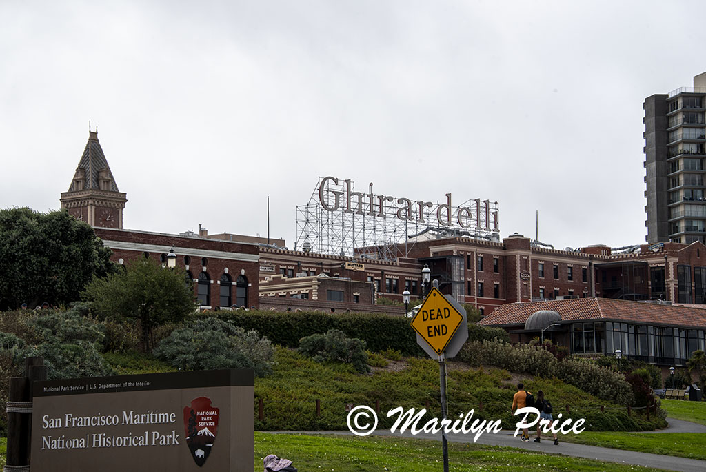 One side of Ghirardelli Square, San Francisco, CA