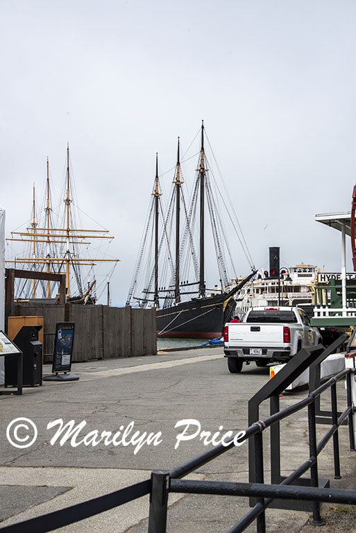 Tall ships, San Francisco Maritime National Historical Park, San Francisco, CA