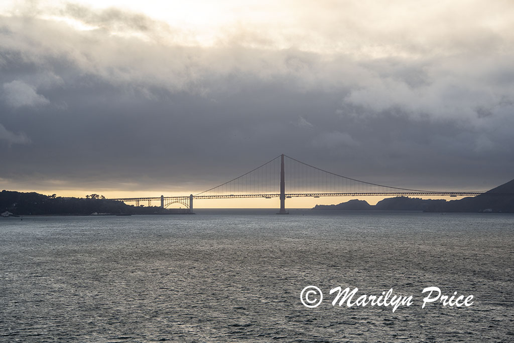 Approaching Golden Gate Bridge, San Francisco, CA