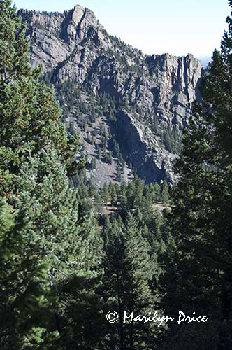 View from Rattlesnake Gulch Trail, Eldorado Canyon State Park, CO