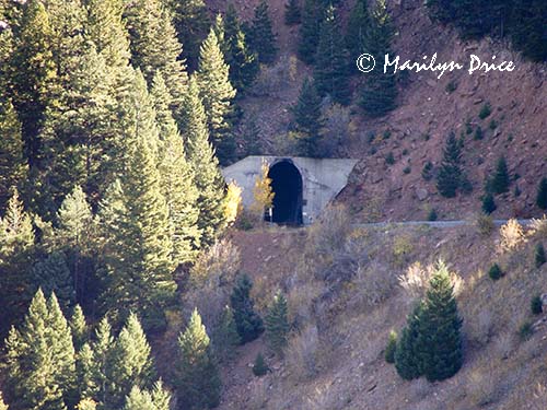 Train tunnel from Rattlesnake Gulch Trail, Eldorado Canyon State Park, CO