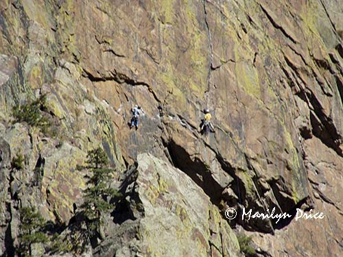 Rock climbers, Eldorado Canyon State Park, CO