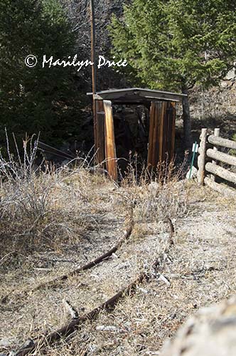 Mine entrance, Blue Bird Mine, Caribou Ranch Open Space, CO
