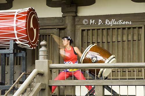 Kodo drums, EPCOT, Orlando, FL