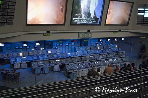 Command Center for Apollo launches, Kennedy Space Center, FL