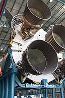 Engines of a Saturn V rocket, Kennedy Space Center, FL