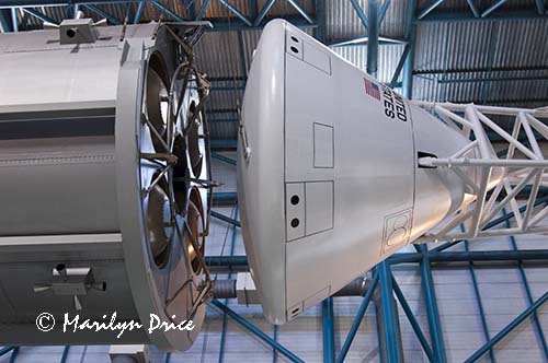 Nosecone of a Saturn V rocket, Kennedy Space Center, FL
