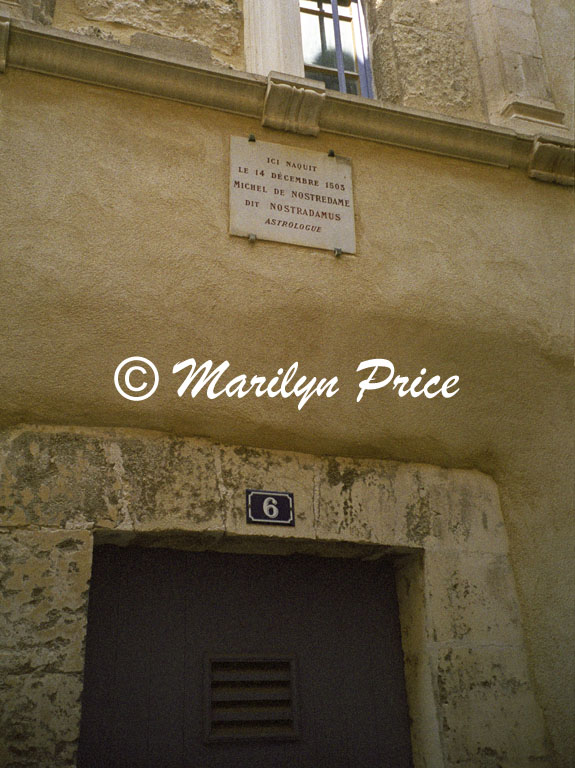 Nostradamus birthplace, St. Remy du Provence, France