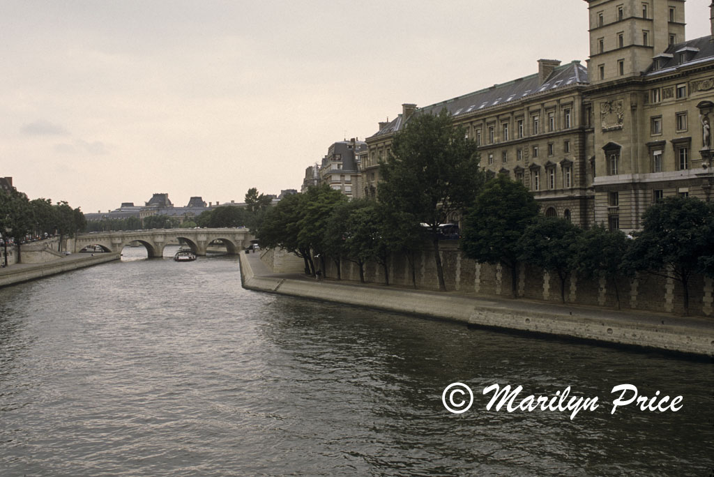 The Seine River, Paris, France