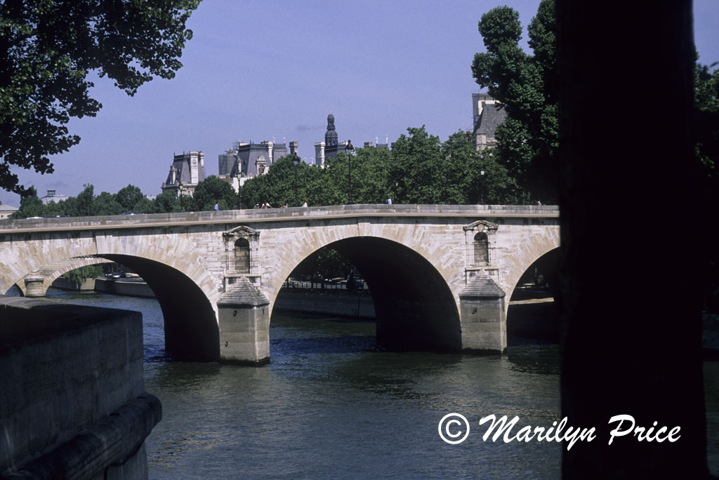One of the many bridges over the Seine, Paris, France
