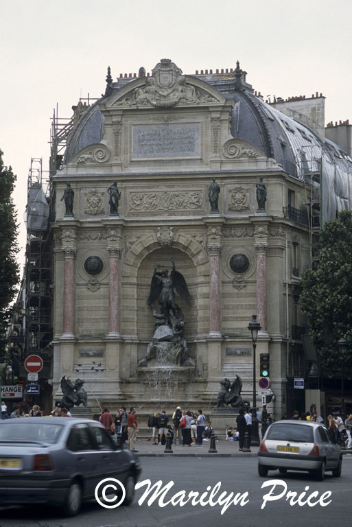 Place St. Michel, Paris, France