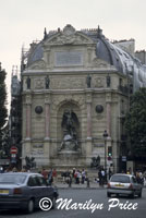 Place St. Michel, Paris, France