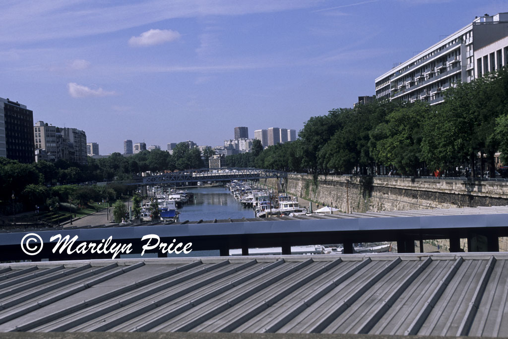 The canals of Paris, France