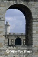 Inner courtyard, Chateau du Vincennes, Paris, France
