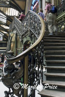 Staircase (and photographers), Gare du Lyon, Paris, France