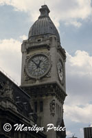 Clock tower, Gare du Lyon, Paris, France