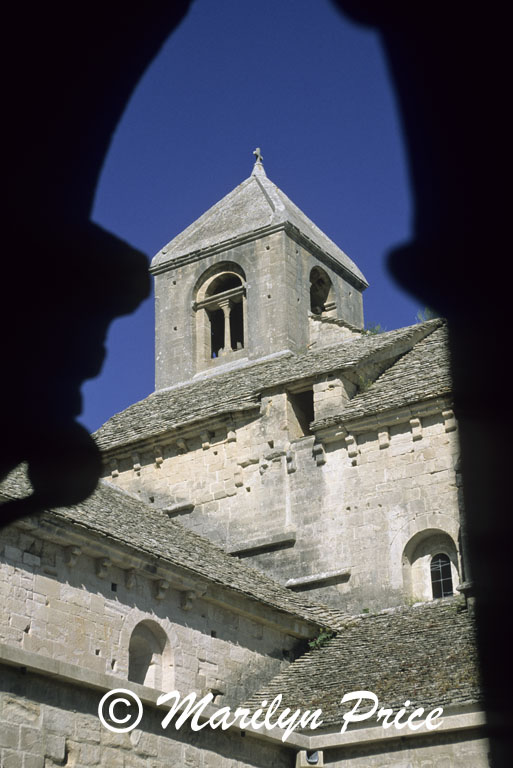 Bell tower of the Abbaye de Senanque, France