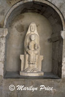Madonna and child statue, Abbaye de Senanque, France