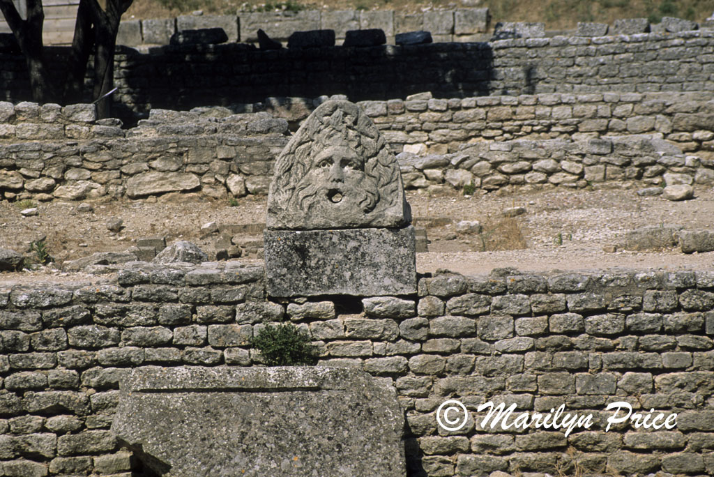 Baths, Roman ruins of Glanum, near St. Remy de Provence, France
