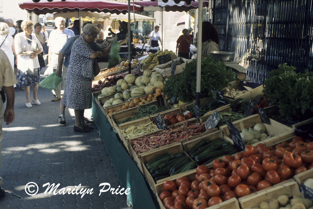 At the weekly market, St. Remy de Provence, France