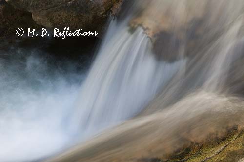 Cascades, Bright Angel Creek, North Kaibab Trail, Grand Canyon National Park, AZ