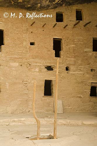 Kiva entrance, Spruce Tree House, Mesa Verde National Park, CO