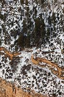 Bright Angel Trail from Trailview Overlook, South Rim, Grand Canyon National Park, AZ