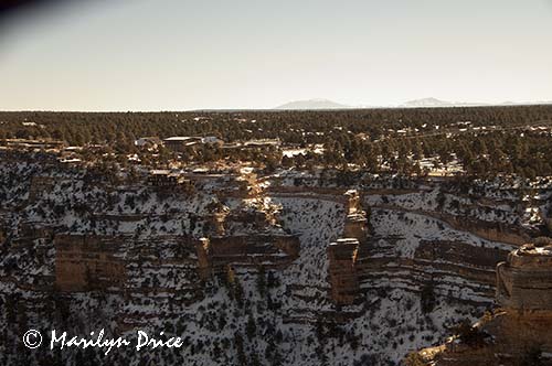 Bright Angel Trail from Trailview Overlook, South Rim, Grand Canyon National Park, AZ