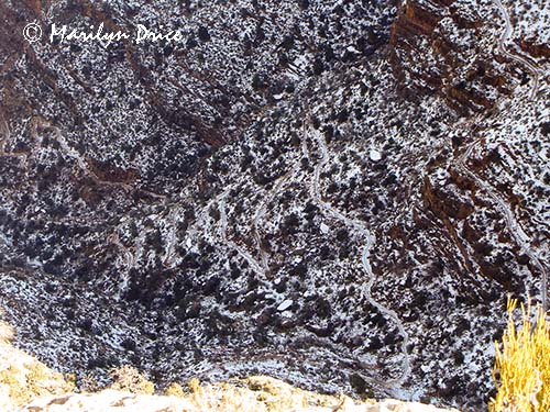 Bright Angel Trail from Trailview Overlook, South Rim, Grand Canyon National Park, AZ