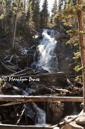 Fern Falls, Fern Falls Trail, Rocky Mountain National Park, CO