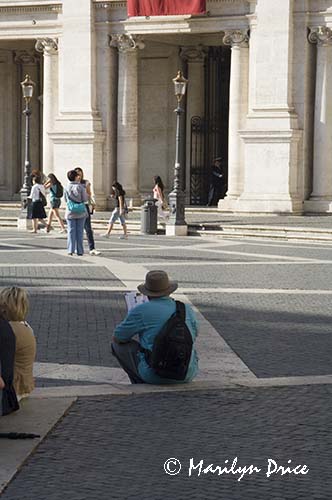 Carl, Piazza del Campidoglio, Rome, Italy