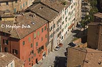 Narrow streets, Siena, Tuscany, Italy