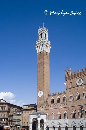 Torre del Mangia, Siena, Tuscany, Italy