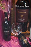 Wine display, Siena, Tuscany, Italy