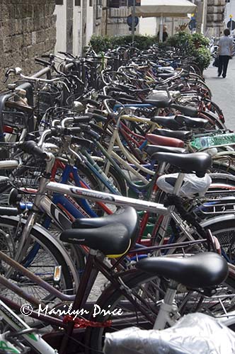 Bicycles, Florence, Italy