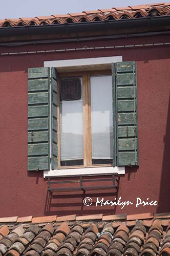Windows, Burano, Italy