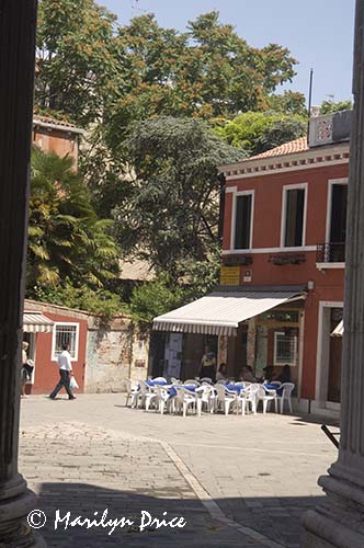Small piazza, Venice, Italy
