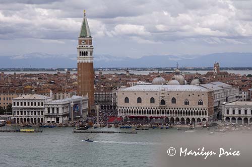 San Marco Square from San Giorgio, Venice, Italy