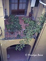 Down an airshaft, Florence, Italy