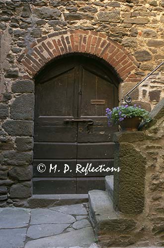 Door, Volpaia, Italy 