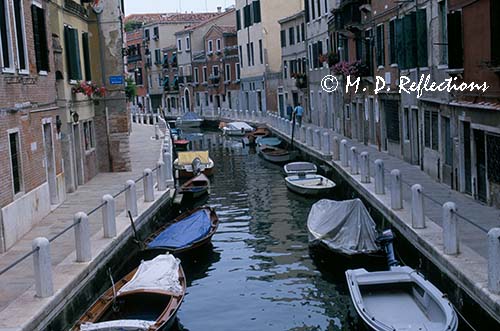 Canal scene, Venice, Italy