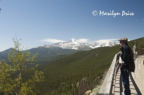Carl and Long's Peak from Many Parks Curve, Rocky Mountain National Park, CO