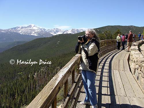 Marilyn and Long's Peak from Many Parks Curve, Rocky Mountain National Park, CO
