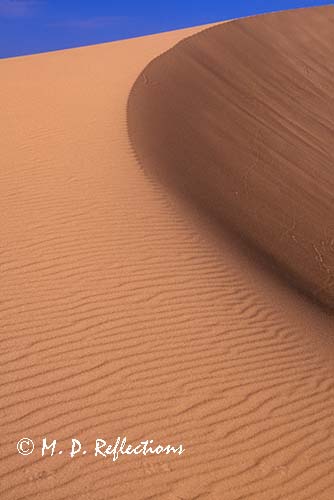 Sand dunes, South Jetty and Dunes, near Florence, OR 