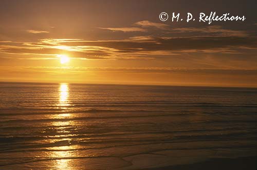 Sunset, Pacific Ocean
