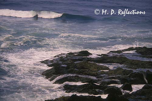 Ocean waves, Cape Perpetua, OR