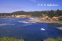 Waves on Boiler Bay, OR