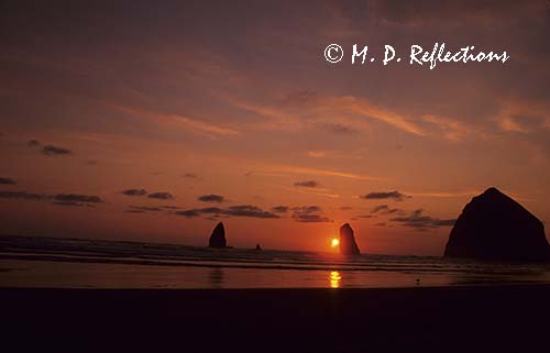 Sunset, Cannon Beach, OR