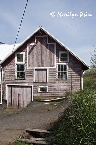 Details of an old barn near Hood River, OR