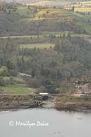 Bridge near Lyle, WA, from Rowena Plateau, OR